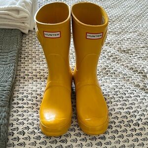 Hunter- The Women's Original Short Rain Boot - Yellow